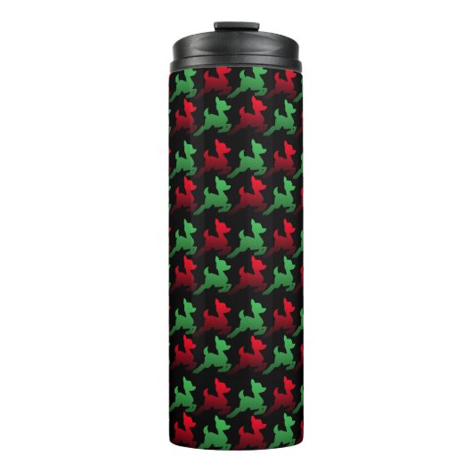 Geschenkverpackter Thermobecher Thermosbecher (Vorderseite)
