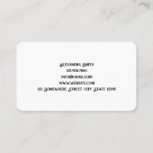 Geschenkverpackung Custom QR Visitenkarte (Rückseite)