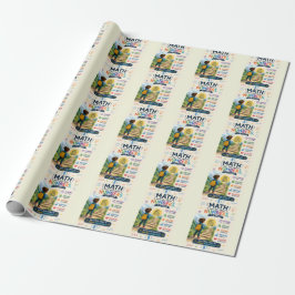 Geschenkverpackung für intelligente, neugierige Kö Geschenkpapier