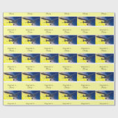 Geschenkverpackung - Modellflugzeug Geschenkpapier (Flach)