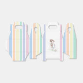 Geschenkverpackung Osterbild, Pferd und Osterhase Geschenkschachtel (Ungefaltet)