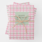 Geschenkverpackungsmaterial Geschenkpapier Set (Beispiel)