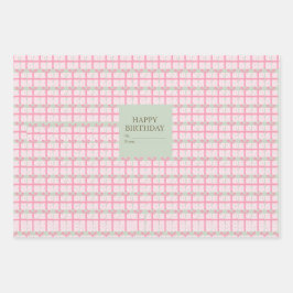 Geschenkverpackungsmaterial Geschenkpapier Set