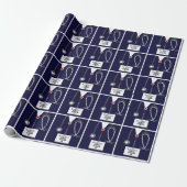 Geschenkverpackungspapier für die Abschlussfeier v Geschenkpapier (Ungerollt)