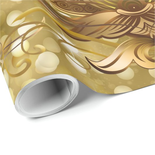 Geschenkwrake für den afrikanischen Prinzen oder P Geschenkpapier (Rolleneckpunkt)