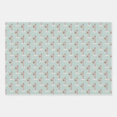 Geschenkwrap am Nordpol - Set von 3 Geschenkpapier Set (Vorderseite 2)