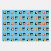 Geschenkwrap - Bourbon Aficionado 3 Designs Geschenkpapier Set (Vorderseite 3)