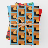 Geschenkwrap - Bourbon Aficionado 3 Designs Geschenkpapier Set (Beispiel)