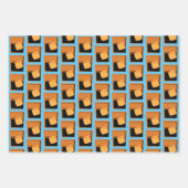 Geschenkwrap - Bourbon Aficionado 3 Designs Geschenkpapier Set (Vorderseite)