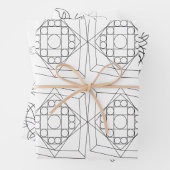 Geschenkwrap - Drei Mandala-Muster in Farbe (v.2) Geschenkpapier Set (Beispiel)