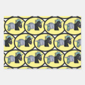 Geschenkwrap - Einhörner Geschenkpapier Set (Vorderseite 3)