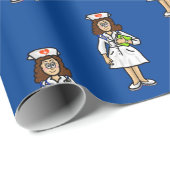 Geschenkwrap für Frauen Geschenkpapier (Rolleneckpunkt)