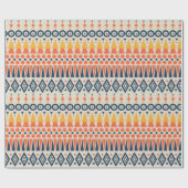 Geschenkwrap für geometrische Muster für Erntedank Geschenkpapier (Flach)