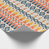 Geschenkwrap für geometrische Muster für Erntedank Geschenkpapier (Ecke)