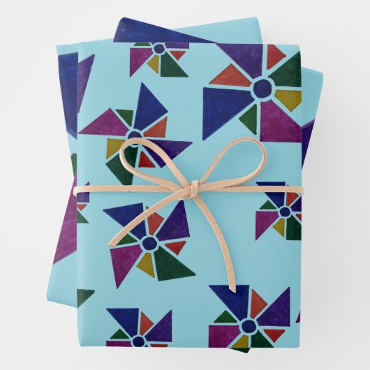 Geschenkwrap für Kinder Geschenkpapier Set (Beispiel)