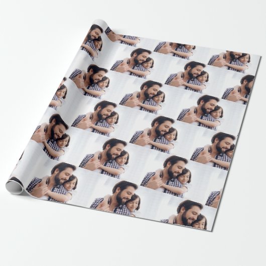 Geschenkwrap für personalisiertes Foto Geschenkpapier (Ungerollt)