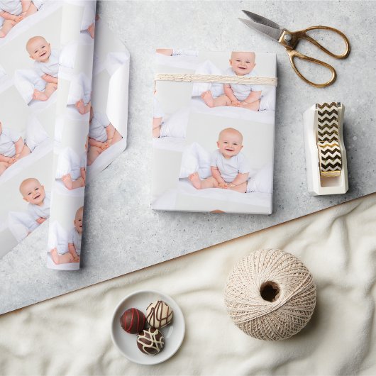 Geschenkwrap für personalisiertes Foto Geschenkpapier
