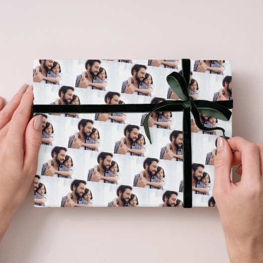 Geschenkwrap für personalisiertes Foto Geschenkpapier
