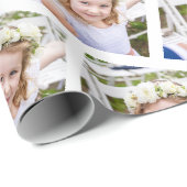 Geschenkwrap für personalisiertes Foto Geschenkpapier (Rolleneckpunkt)