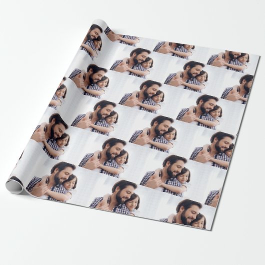 Geschenkwrap für personalisiertes Foto Geschenkpapier (Ungerollt)