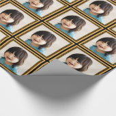 Geschenkwrap für personalisiertes Foto Geschenkpapier (Ecke)