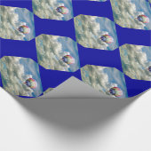 Geschenkwrap - Heißluftballon Geschenkpapier (Ecke)