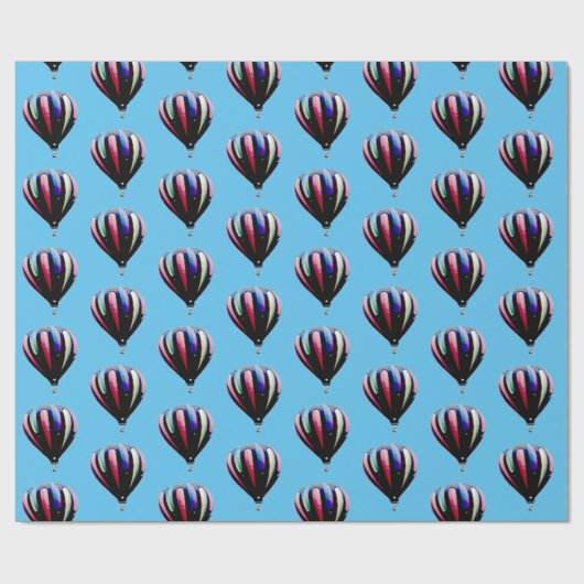 Geschenkwrap - Heißluftballon Geschenkpapier (Flach)
