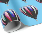 Geschenkwrap - Heißluftballon Geschenkpapier (Rolleneckpunkt)
