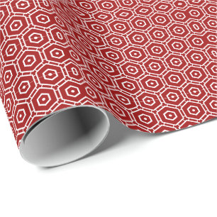 Geschenkwrap - Hexagon-Muster Geschenkpapier