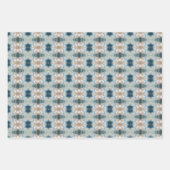 Geschenkwrap in Blautönen Geschenkpapier Set (Vorderseite)