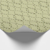 Geschenkwrap - Kreuzungen - Perlen und Stein Geschenkpapier (Ecke)