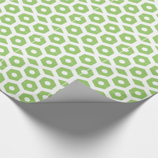 Geschenkwrap - Mehrere Hexagonen Geschenkpapier (Ecke)