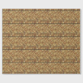 Geschenkwrap - Muster aus Woven Brick Geschenkpapier (Flach)