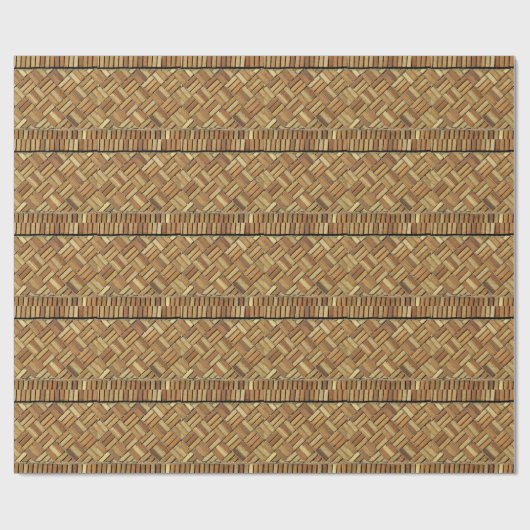 Geschenkwrap - Muster aus Woven Brick Geschenkpapier (Flach)