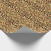 Geschenkwrap - Muster aus Woven Brick Geschenkpapier (Ecke)