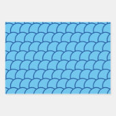 Geschenkwrap - Muster in der Größe der Fische Geschenkpapier Set (Vorderseite 2)
