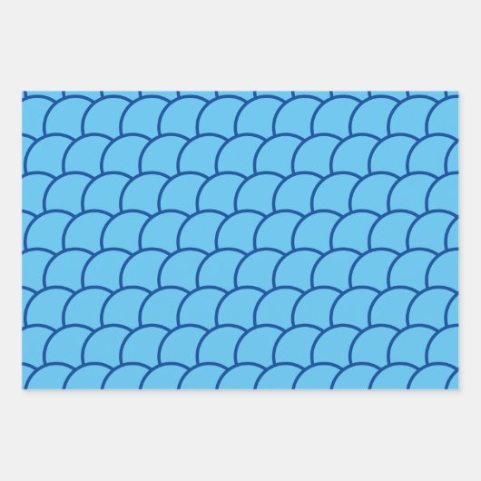 Geschenkwrap - Muster in der Größe der Fische Geschenkpapier Set (Vorderseite 2)