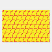 Geschenkwrap - Muster in der Größe der Fische Geschenkpapier Set (Vorderseite)