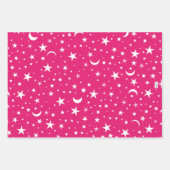 Geschenkwrap - nächtlicher Himmel Geschenkpapier Set (Vorderseite)