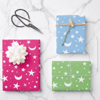 Geschenkwrap - nächtlicher Himmel Geschenkpapier Set