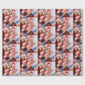Geschenkwrap Personalisiertes Foto Geschenkpapier (Flach)
