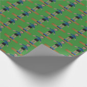 Geschenkwrap - Puppe mit Helm Geschenkpapier (Ecke)