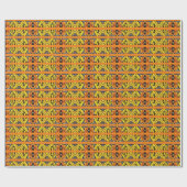 Geschenkwrap Roll Abstrakt Monarch Geschenkpapier (Flach)