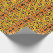 Geschenkwrap Roll Abstrakt Monarch Geschenkpapier (Ecke)