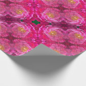 Geschenkwrap Roll Pink Cactus Rose Geschenkpapier (Ecke)