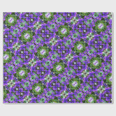 Geschenkwrap Roll Woodland Violets Geschenkpapier (Flach)