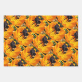 Geschenkwrap-Set - Bienen in verschiedenen Größen Geschenkpapier Set (Vorderseite 3)