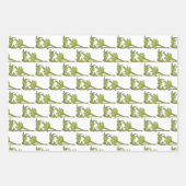 Geschenkwrap-Set - Blätter bei Right Angles geteer (Vorderseite 3)