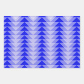 Geschenkwrap-Set - Überschneidende Dreiecke in der Geschenkpapier Set (Vorderseite 3)