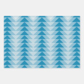 Geschenkwrap-Set - Überschneidende Dreiecke in der Geschenkpapier Set (Vorderseite)